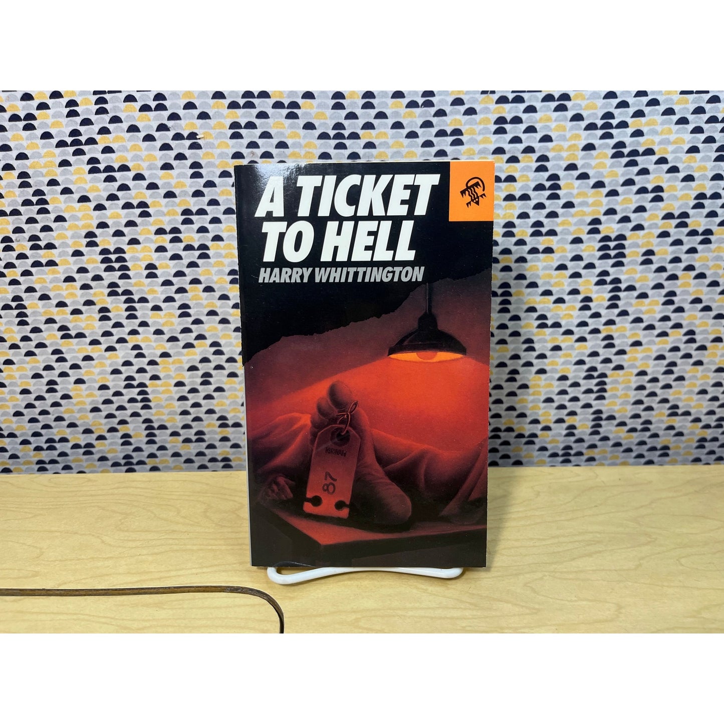 A Ticket to Hell - Harry Whittington Black Lizard Crime - Paperback