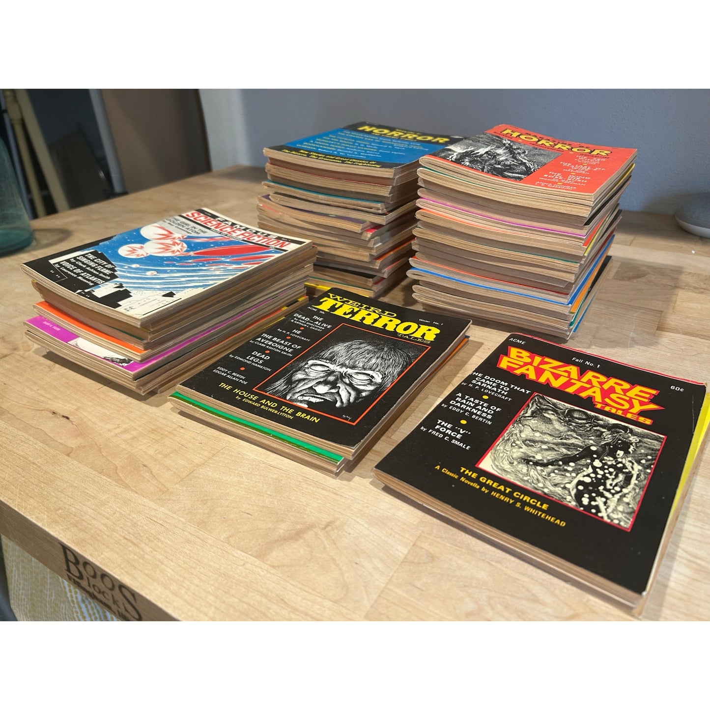 Acme Magazine of Horror - Weird Terror - Famous Science Fiction - Bizarre Fantasy - Complete Sets