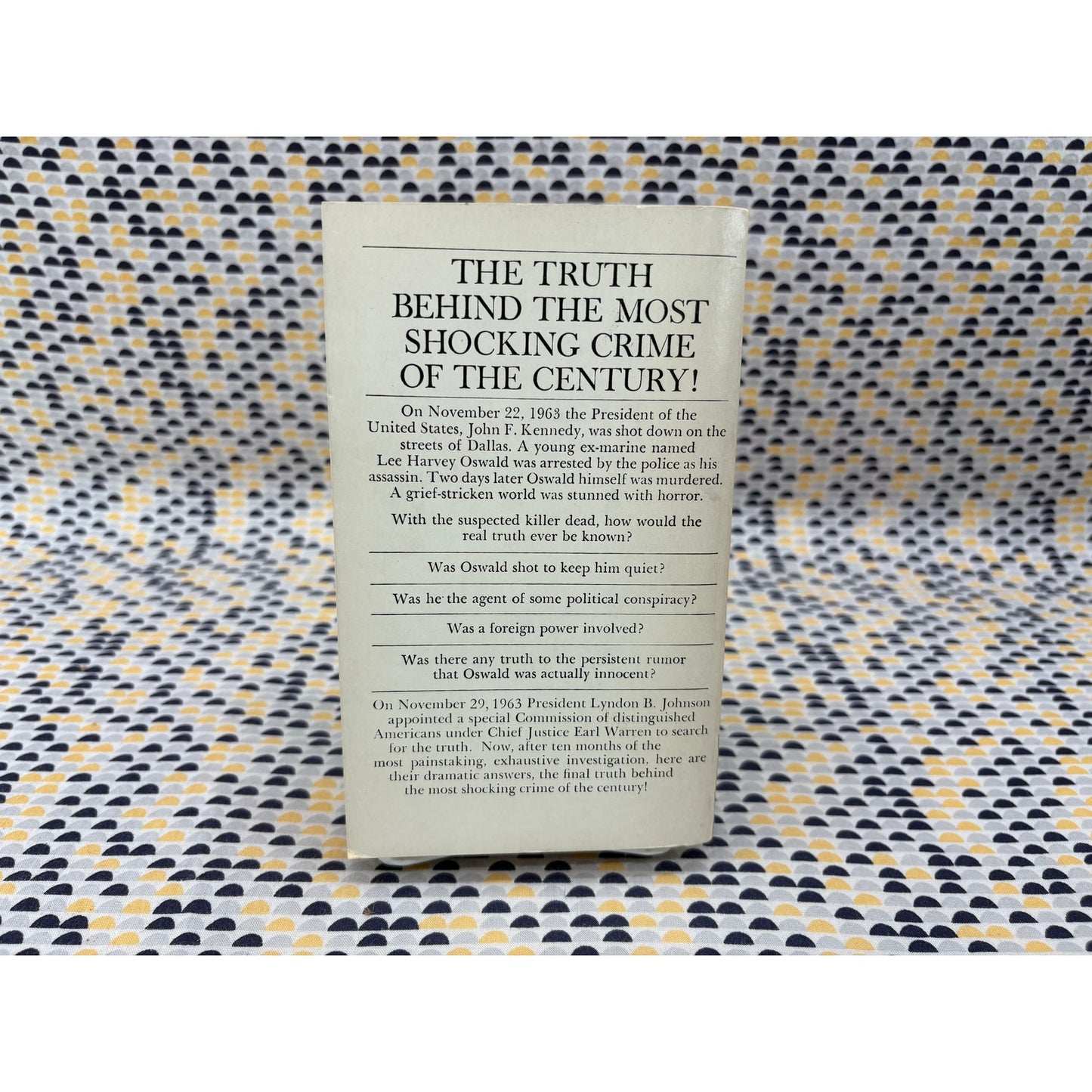 Report on he Warren Commission - Bantam - Paperback