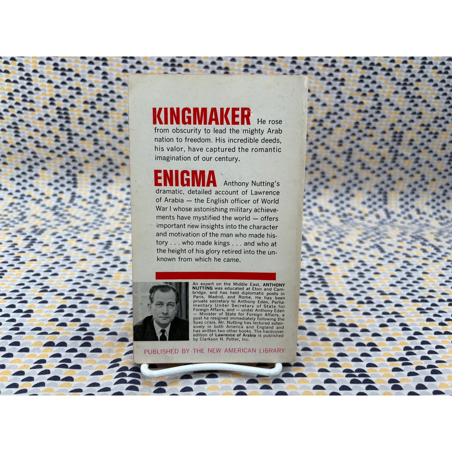 Lawrence Of Arabia - Anthony Nutting - Signet - Movie Tie In Edition