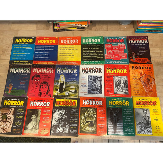Acme Magazine of Horror - Weird Terror - Famous Science Fiction - Bizarre Fantasy - Complete Sets