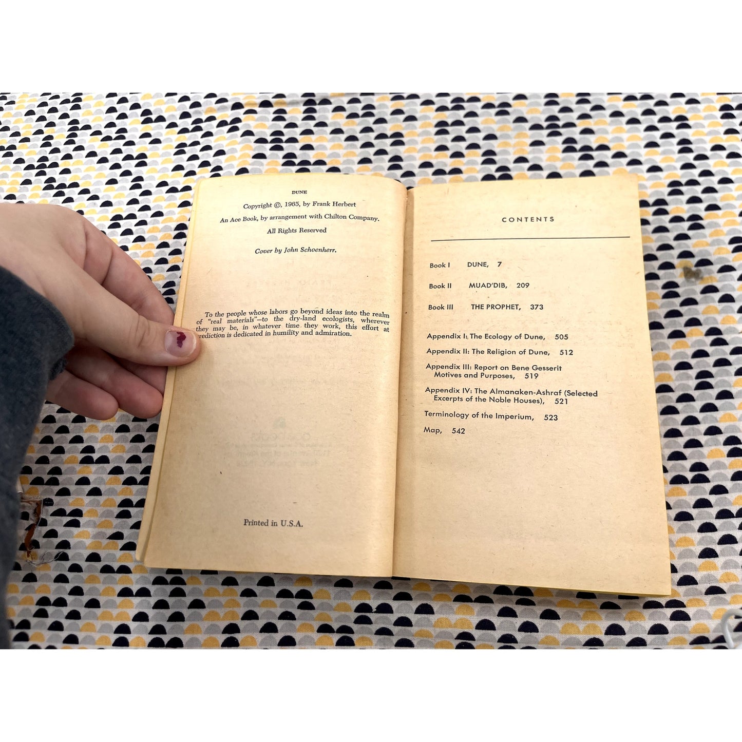 Dune - Frank Herbert - Ace Books - Paperback