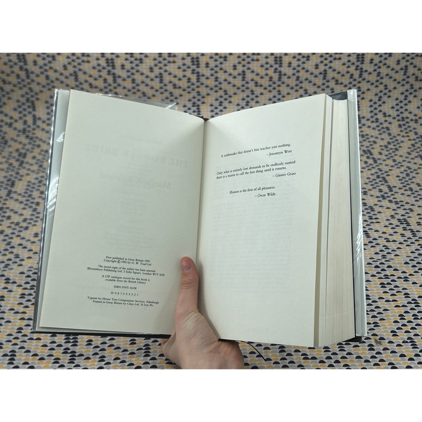 The Robber Bride - Margaret Atwood - Bloomsbury - Hardcover - UK 1st Edition