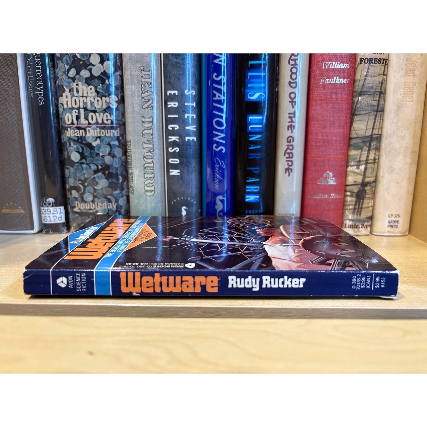 Wetware - Rudy Rucker - Vintage Paperback Book - Avon Edition