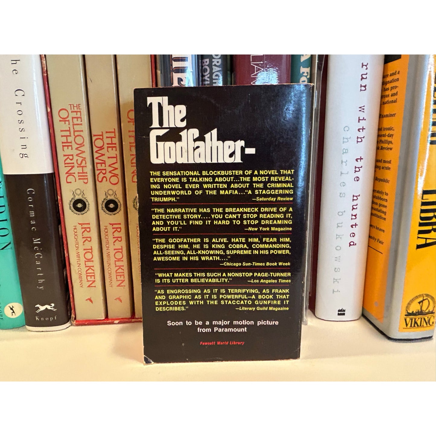 The Godfather - Mario Puzo - Vintage Paperback - Movie Tie-In - Signet Edition