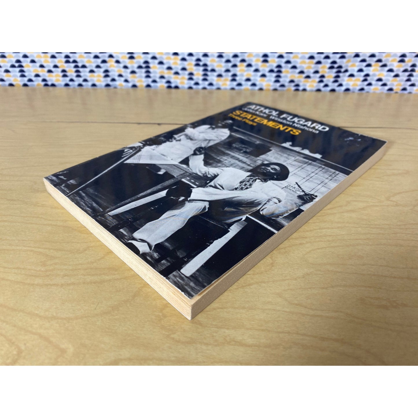 Statements - Athol Fugard - John Kani - Winston Ntshona - Vintage Paperback Book - Oxford University Press