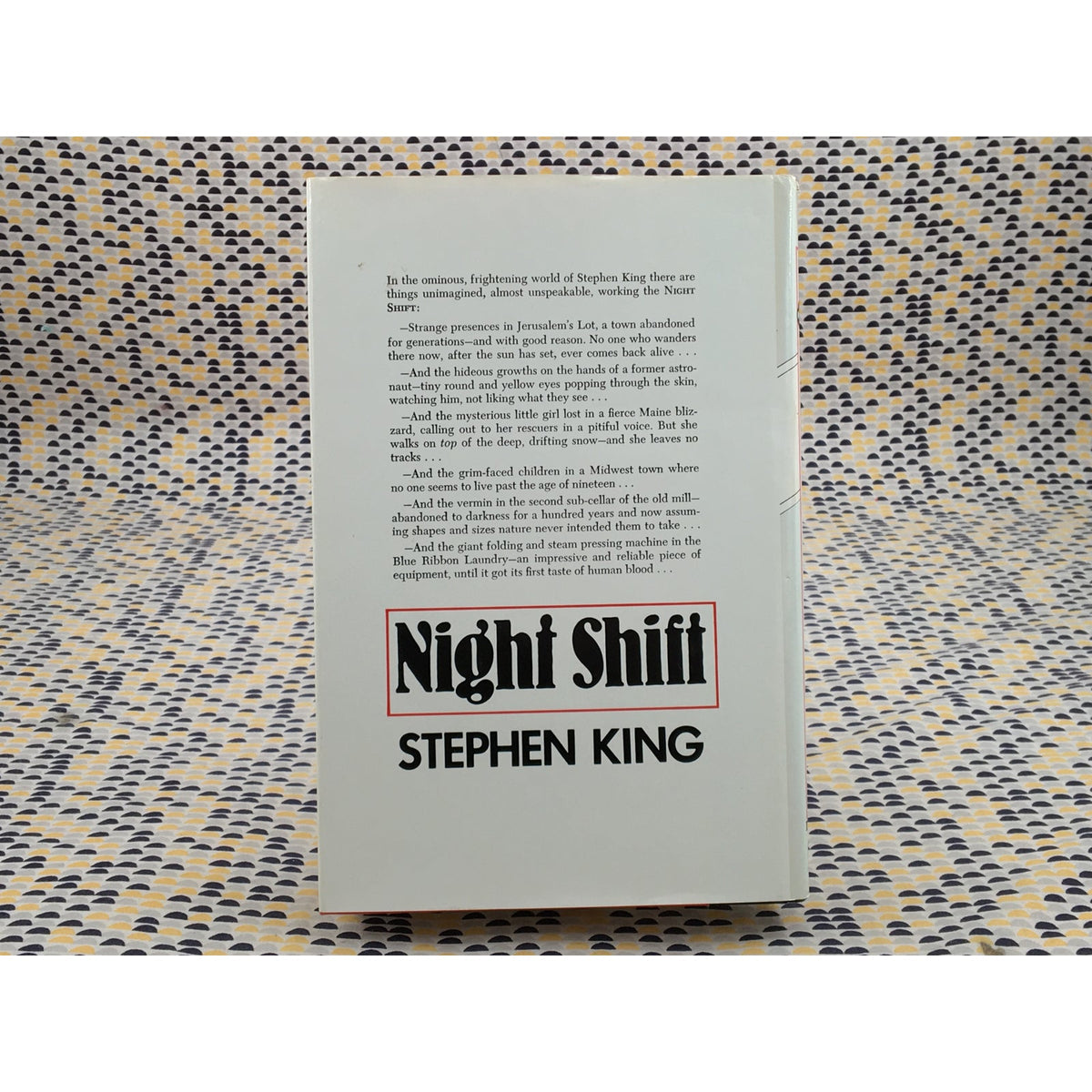 Night Shift - Stephen King - Doubleday - Hardcover - Club Edition