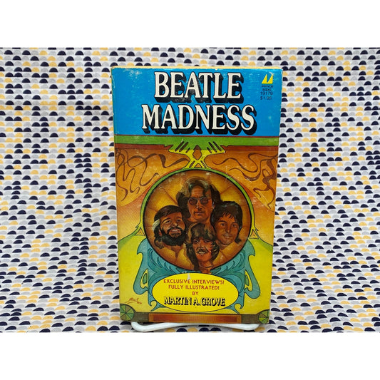Beatle Madness - The Beatles - Martin Grove - Vintage Paperback- Manor Books