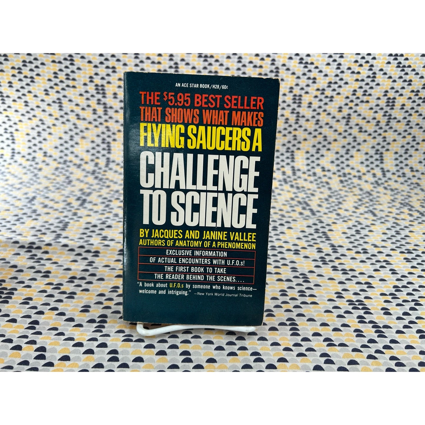 Challenge To Science - Jacques and Janine Vallee and Vallee - Vintage Paperback Book - Ace Edition