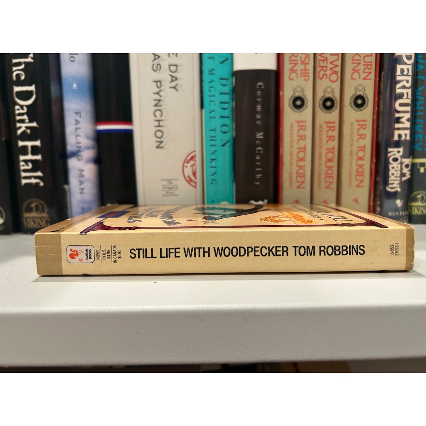 Still Life With Woodpecker - Tom Robbins - Vintage Paperback Book - Bantam Books