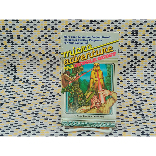 Micro Adventure # 2 - Jungle Quest - Megan and Bob Stine - Scholastic Edition