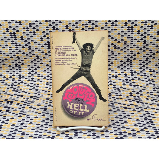 Revolution for the Hell of It - Free - Abbie Hoffman - Vintage Paperback Book