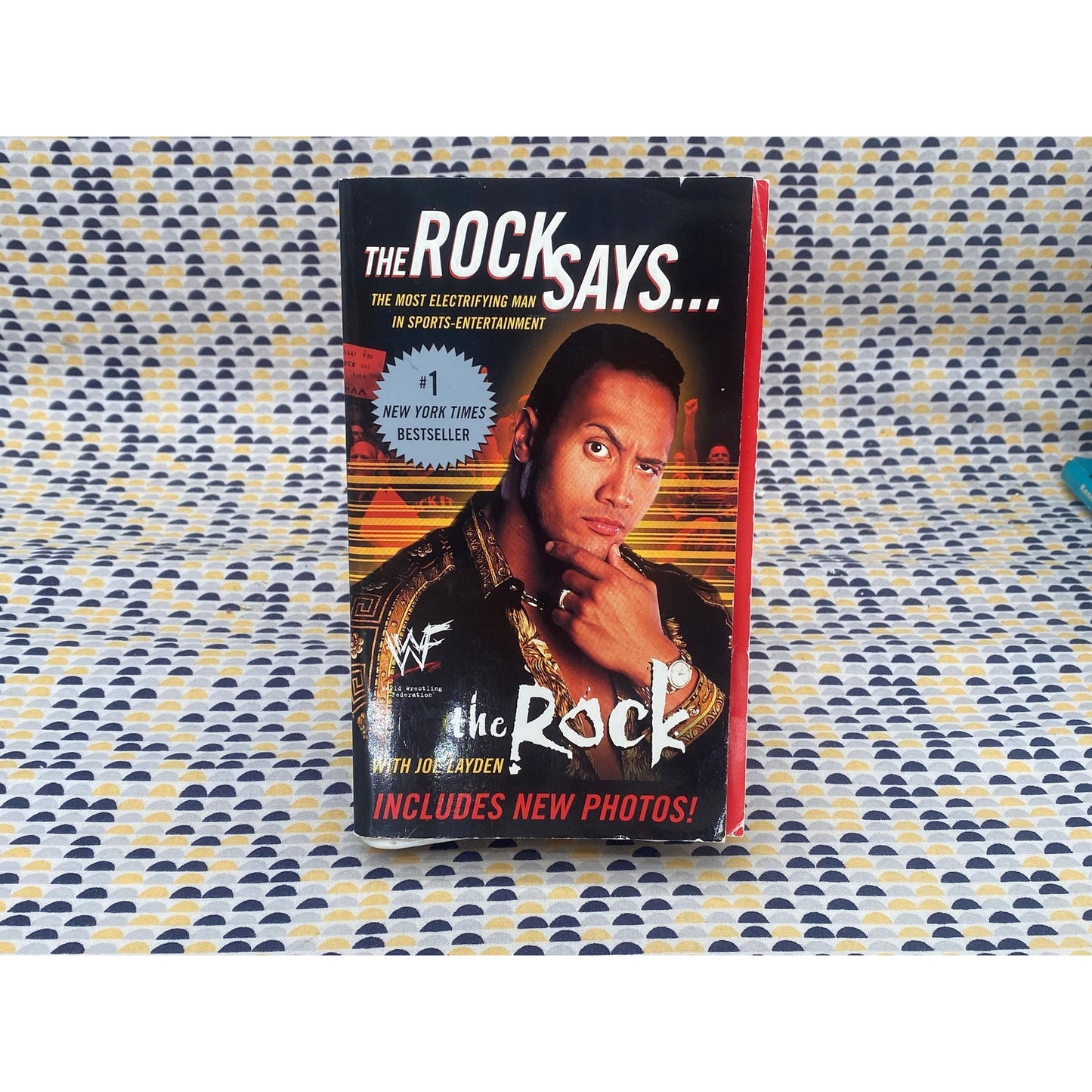 The Rock Says... - The Rock - Vintage Paperback Book - Avon Edition