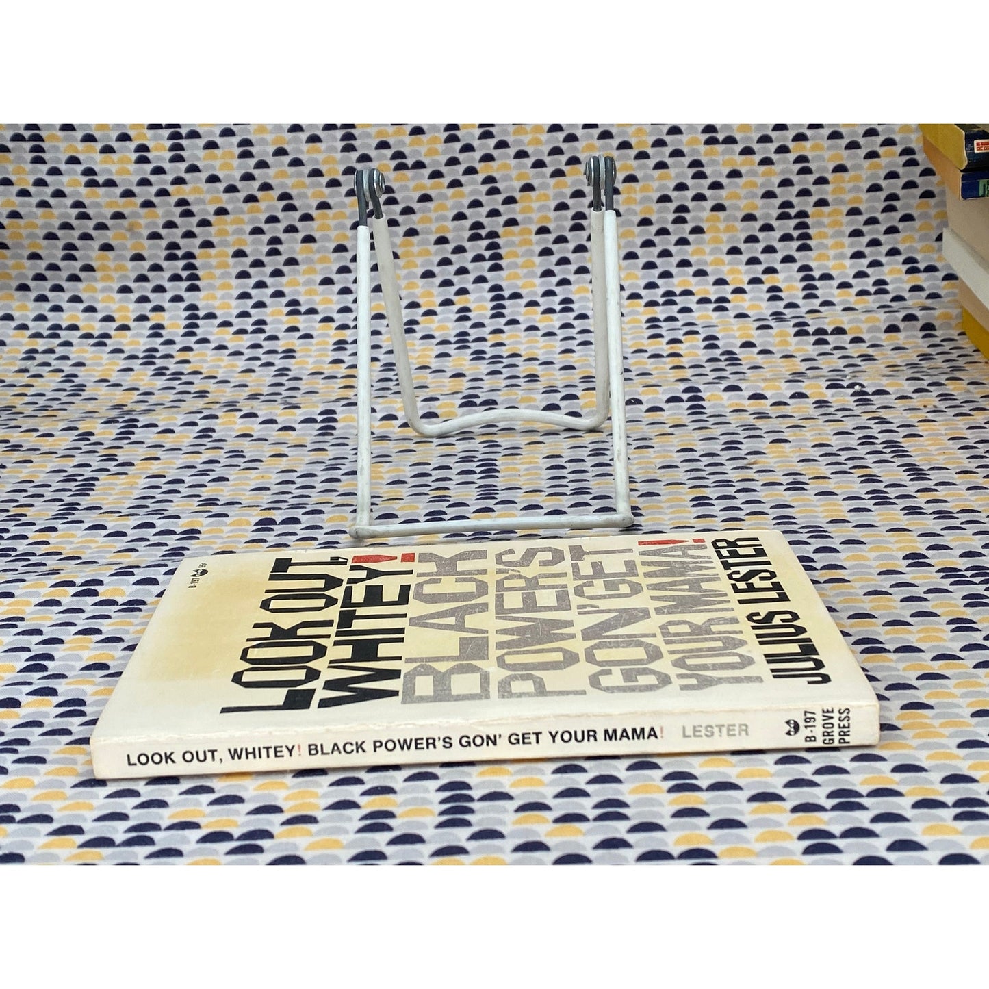 Look Out, Whitey! Black Power's Gon' Get Your Mama - Julius Lester - Vintage Paperback Book - Grove Press Edition