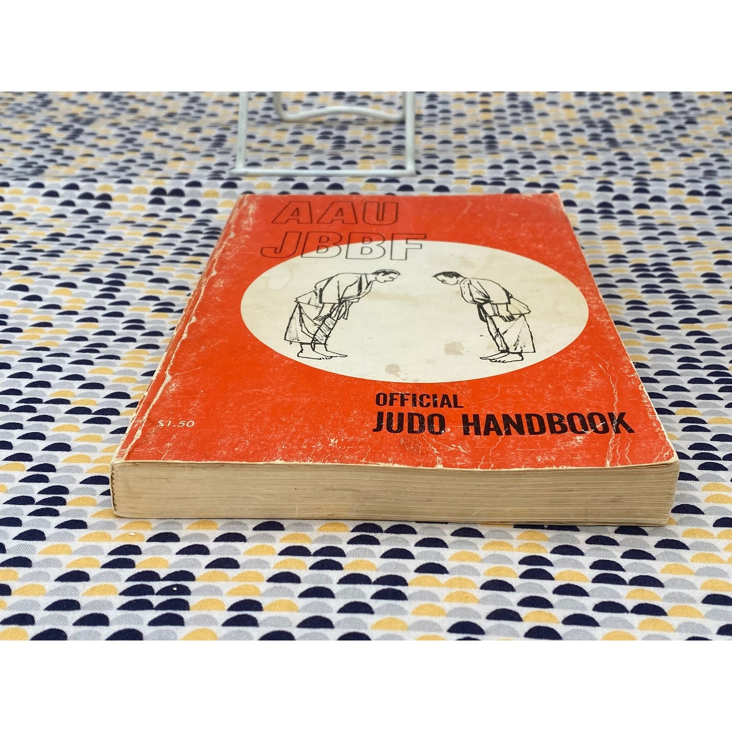A.A.U.-J.B.B.F. Official Judo Handbook - Donald Pohl, editor - Vintage Paperback Book - Amateur Athletic Union of USA Edition