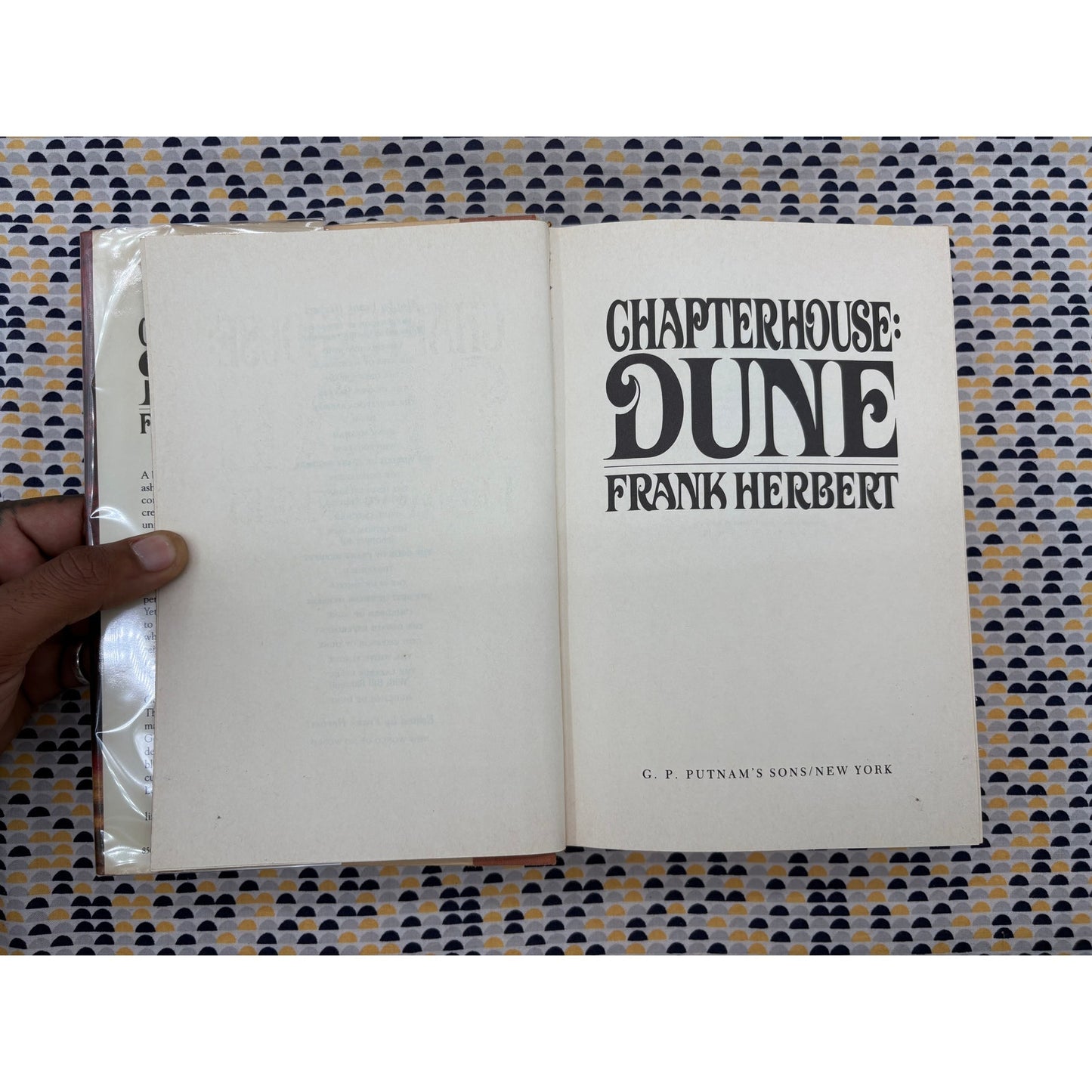 Chapterhouse: Dune - Frank Herbert - Hardcover - Putnam 1st Edition 1st Printing