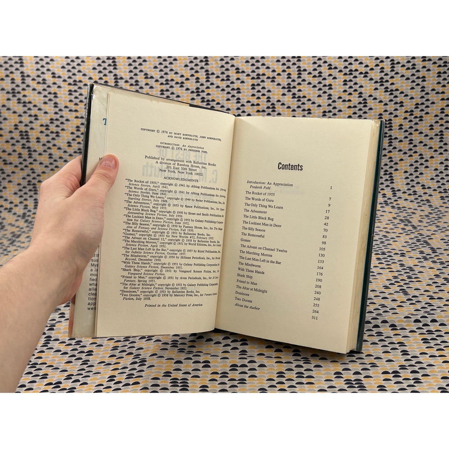 The Best Of C.M Kornbluth - C.M Kornbluth - Nelson Doubleday - Club Edition