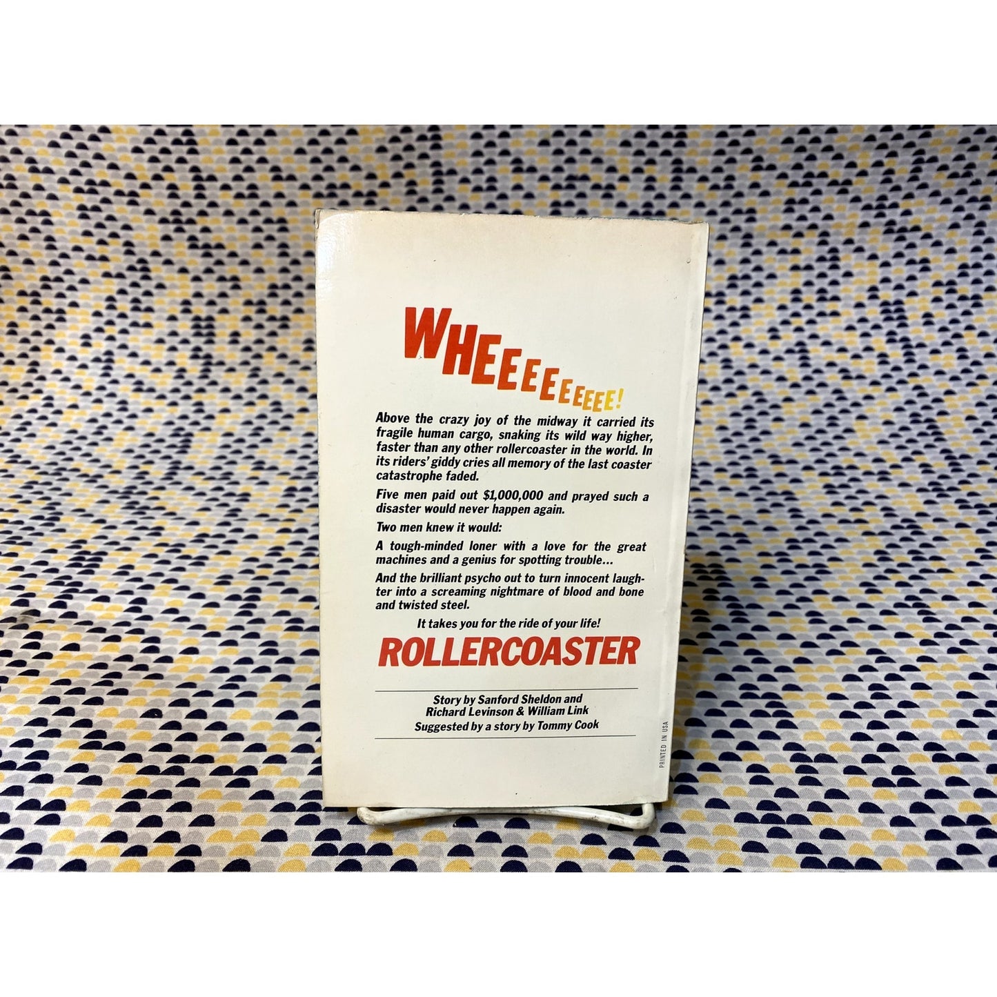 Roller Coaster - Burton Wohl - Dell - Paperback - Movie Novelization