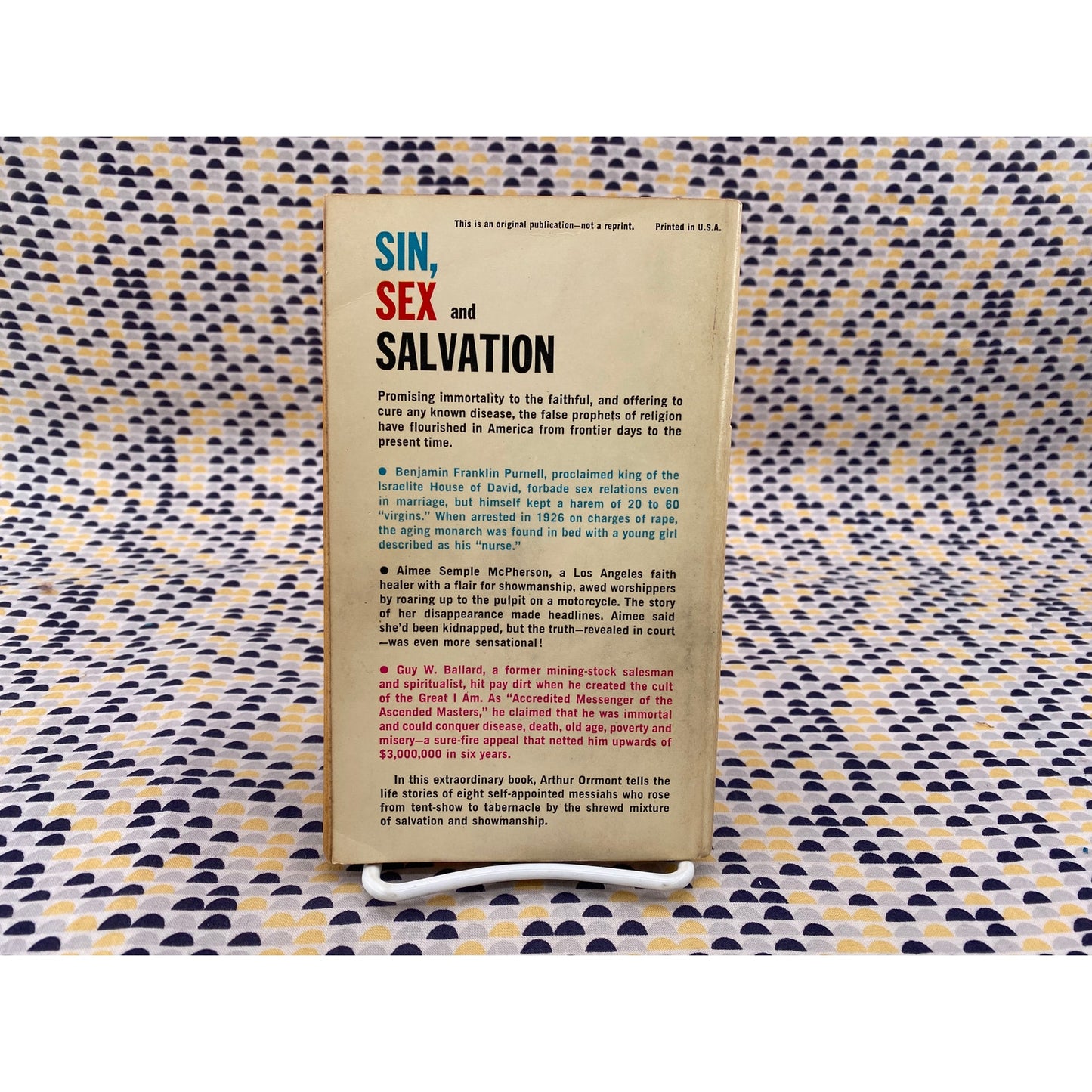 Love Cults & Faith Healers - Arthur Orrmont - Ballantine Books - Paperback