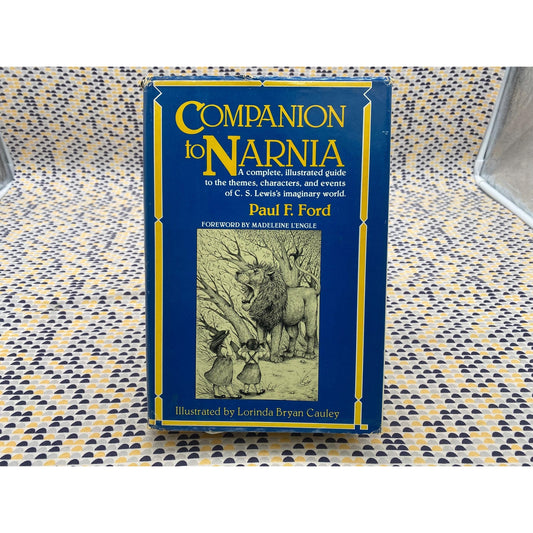 Companion to Narnia - Paul Ford - C.S. Lewis - Vintage Hardcover Book - Harper & Row Edition