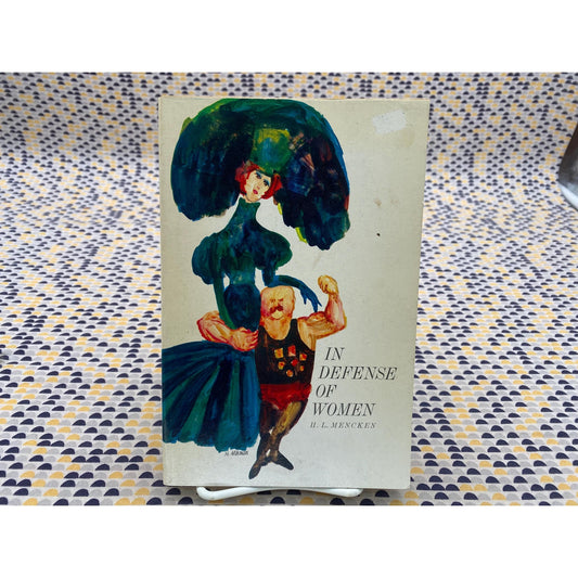 In Defense of Women - H.L. Mencken - Vintage Paperback Book