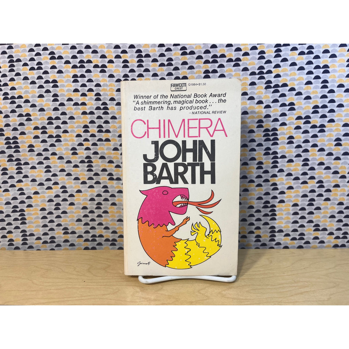 Chimera - John Barth - Vintage Paperback Book - Fawcett Crest Edition