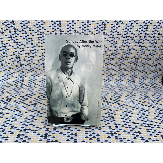 Sunday After The War - Henry Miller - Vintage Paperback Book - New Directions Edition