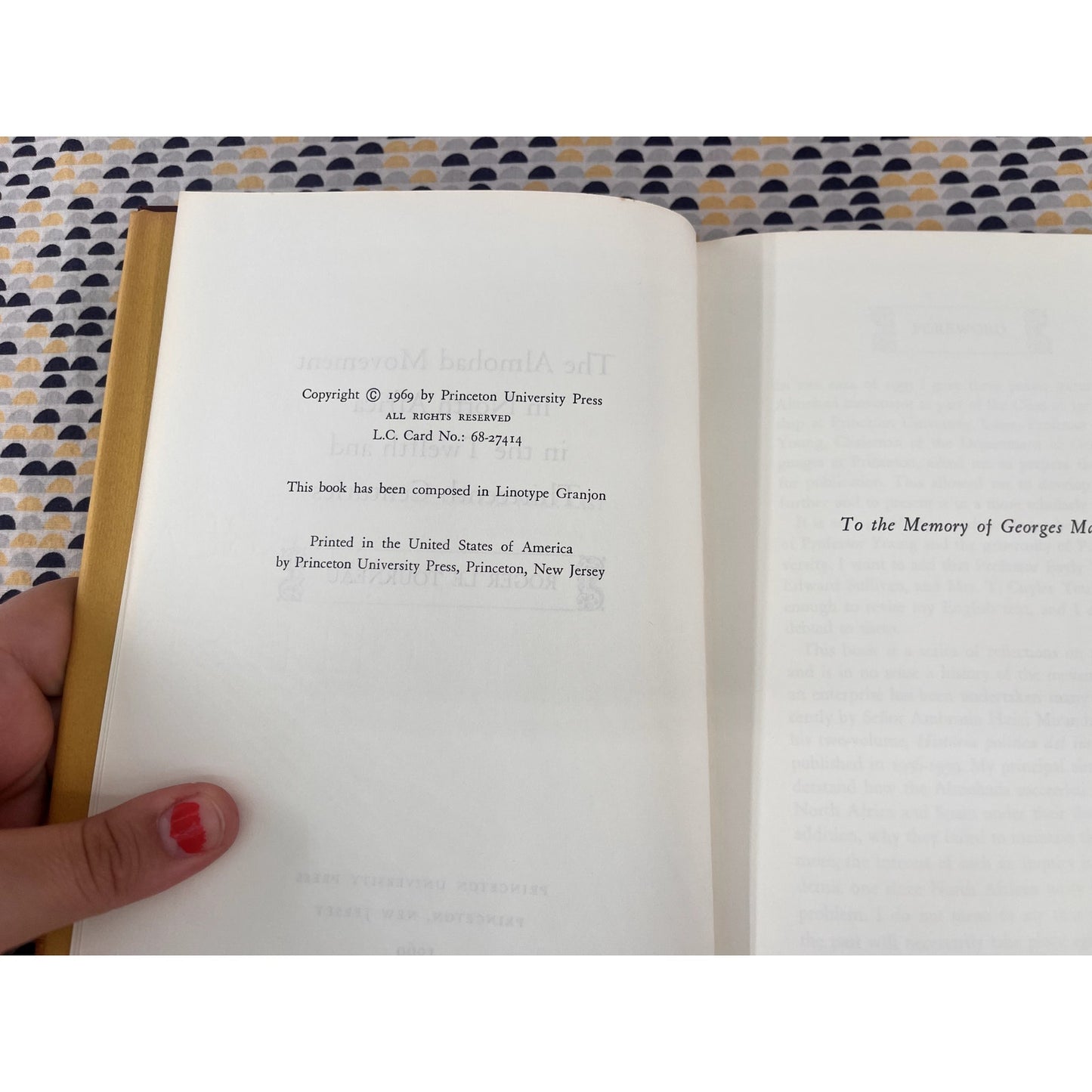 The Almohad Movement in North Africa in the Twelfth and Thirteenth Centuries - Roger Le Tourneau - Princeton Books - Hardcover