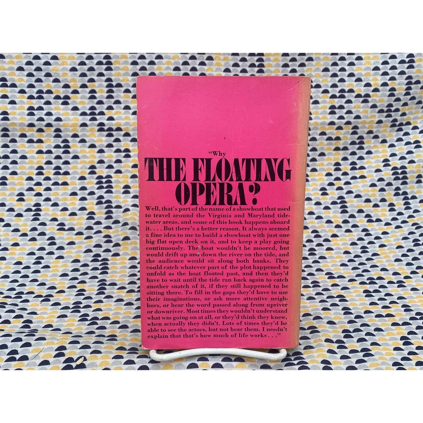 The Floating Opera - John Barth - Vintage Paperback Book - Bantam Edition