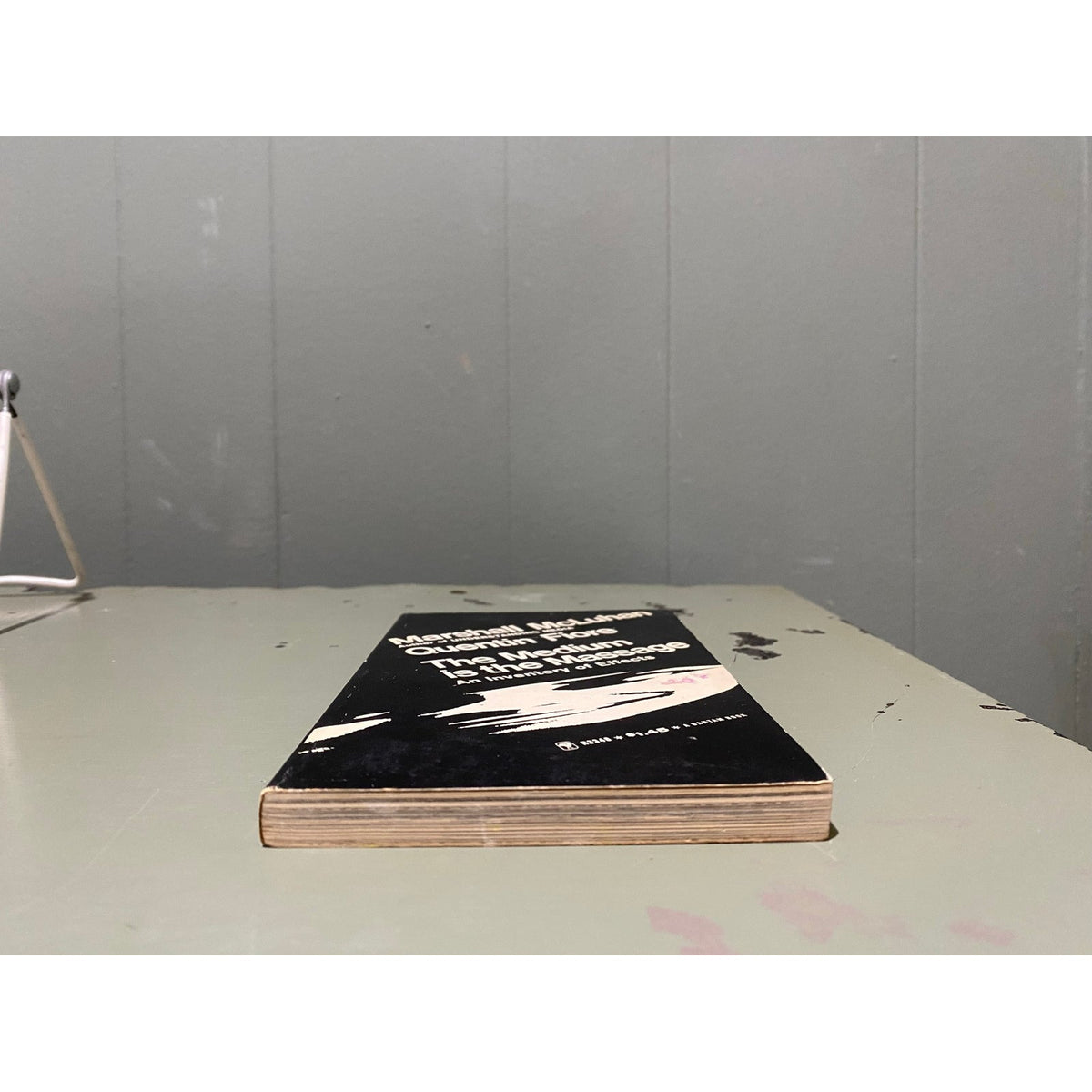 The Medium is the Message - An Inventory of Effects - Marshall McLuhan - Massage - Vintage Paperback Book - Bantam Edition