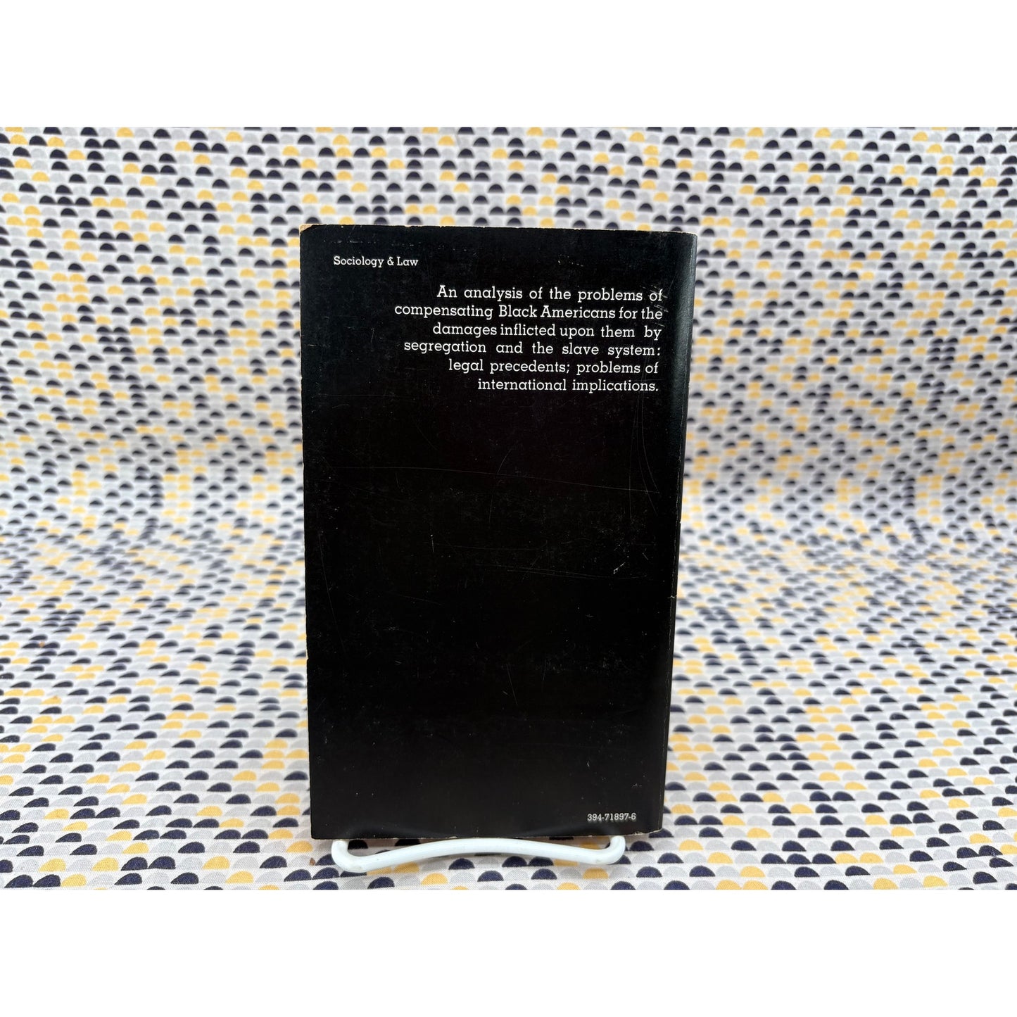 The Case For Black Reparations - Boris L. Bittker - Vintage - Paperback