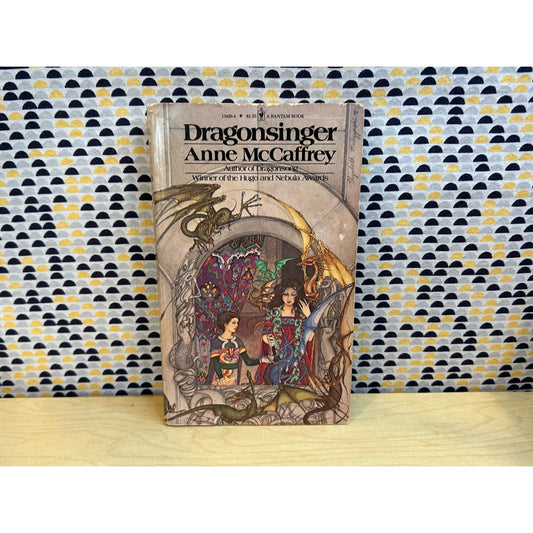 Dragonsinger - Anne McCaffrey - Vintage Paperback Book - Bantam Edition