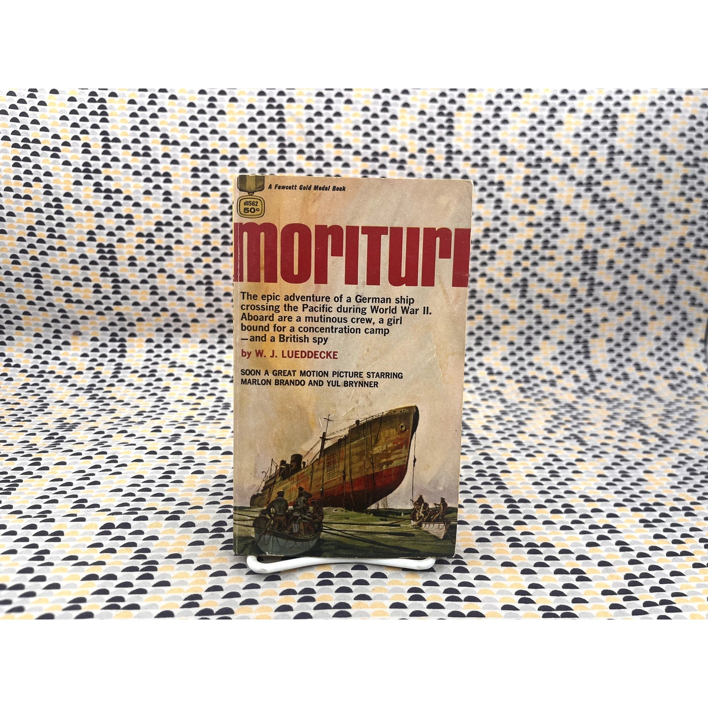 Morituri - W. J. Lueddecke -  Fawcett Gold Medal - Movie Tie-In Edition