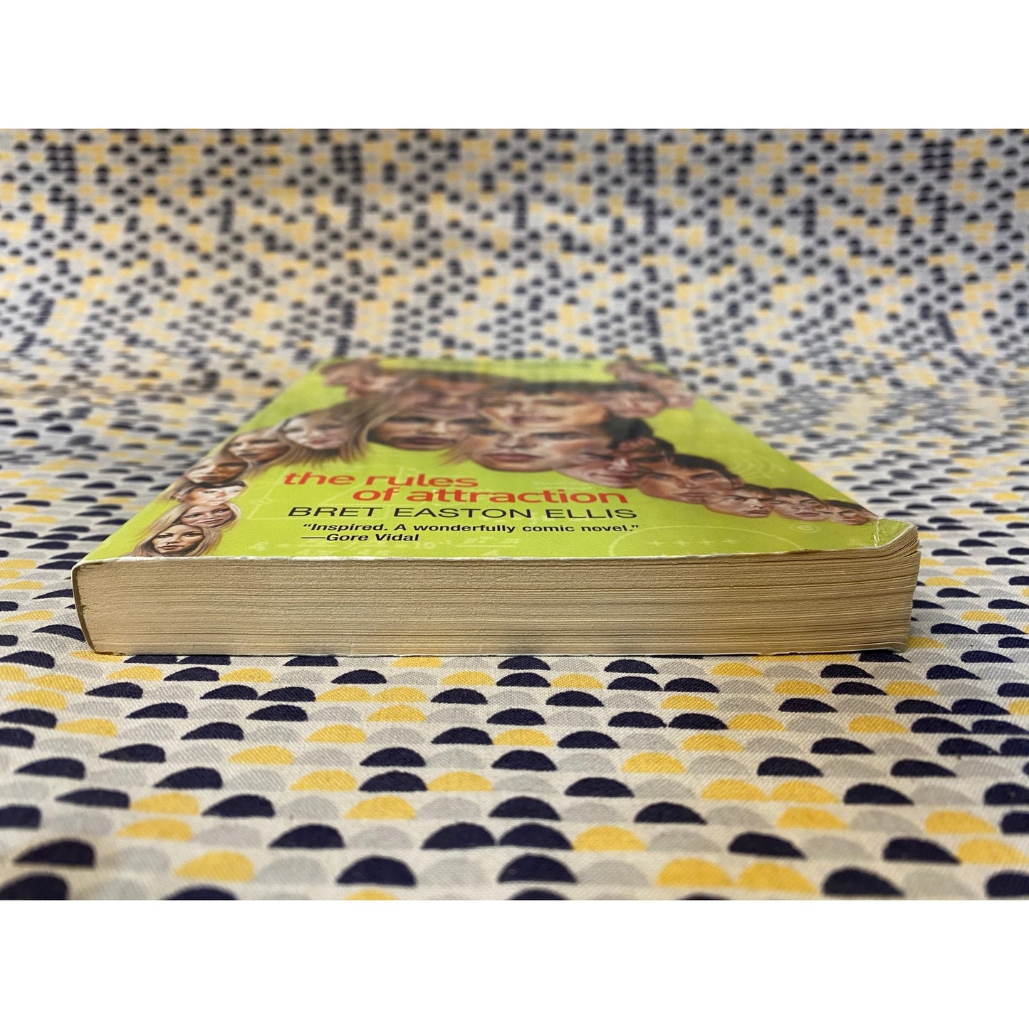 The Rules of Attraction - Bret Easton Ellis - Vintage Paperback - Movie Tie In Edition