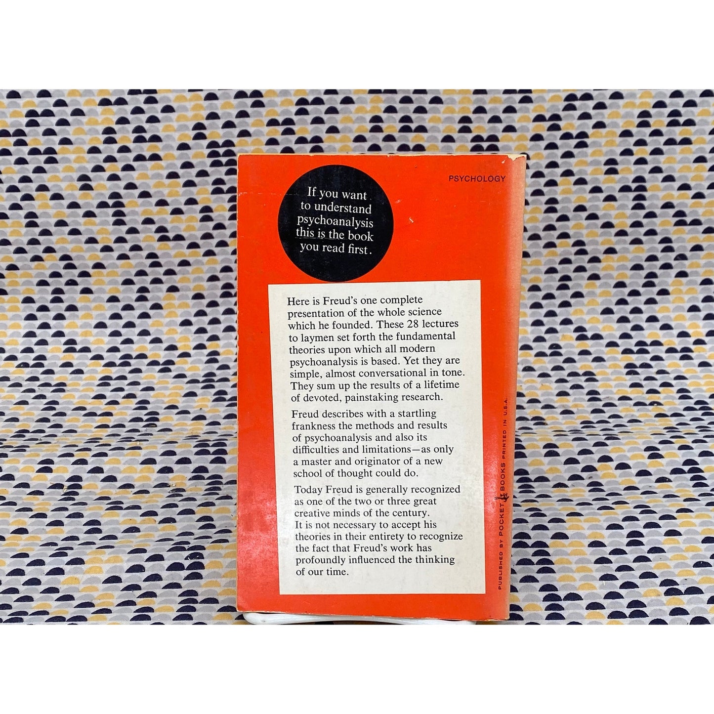 A General Introduction to Psychoanalysis - Sigmund Freud - Vintage Paperback Book