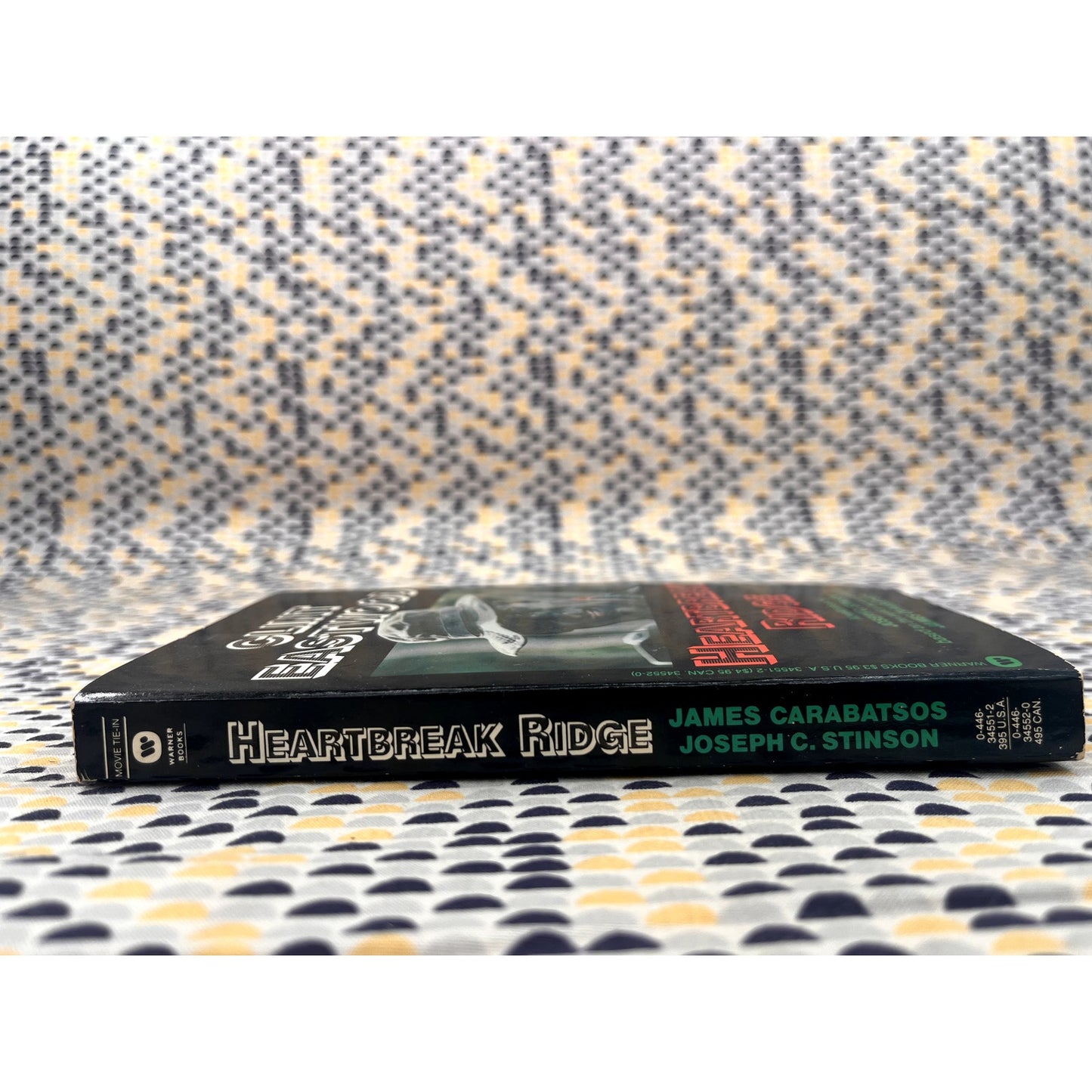 Clint Eastwood: Heartbreak Ridge - Joseph C. Stinson - Warner Books - Movie Novelization Movie Tie-In Edition