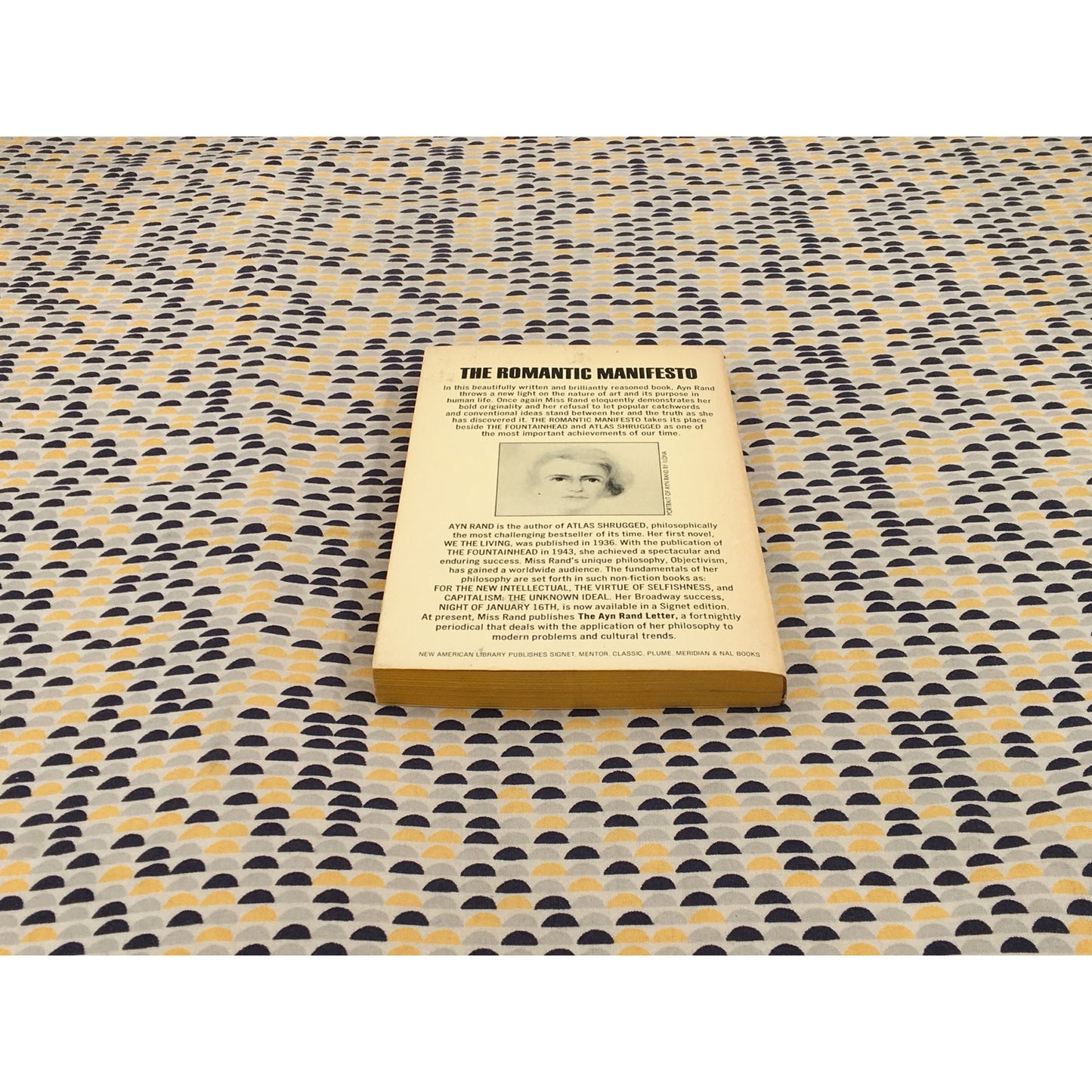The Romantic Manifesto - Ayn Rand - Vintage Paperback Book
