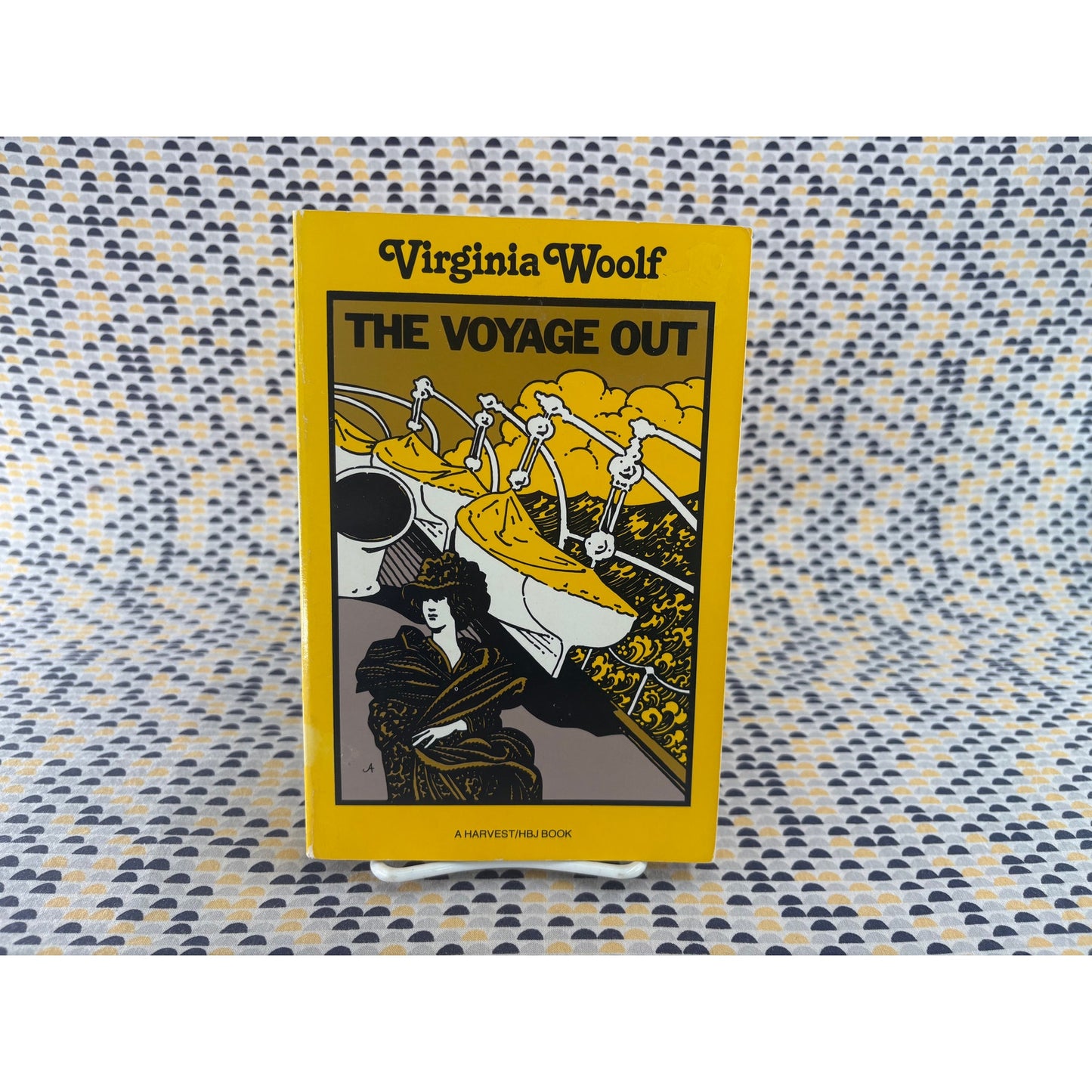 The Voyage Out - Virginia Woolf - Vintage Paperback Book - Harvest Books Edition