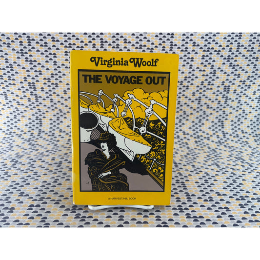 The Voyage Out - Virginia Woolf - Vintage Paperback Book - Harvest Books Edition