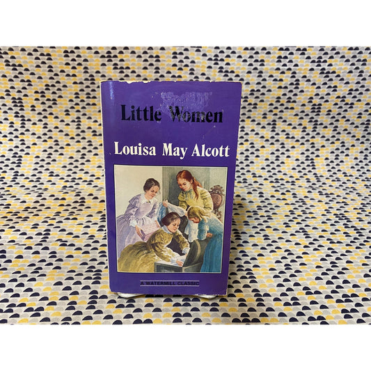 Little Women - Louisa May Alcott - Vintage Paperback Book - Watermill Classic Edition