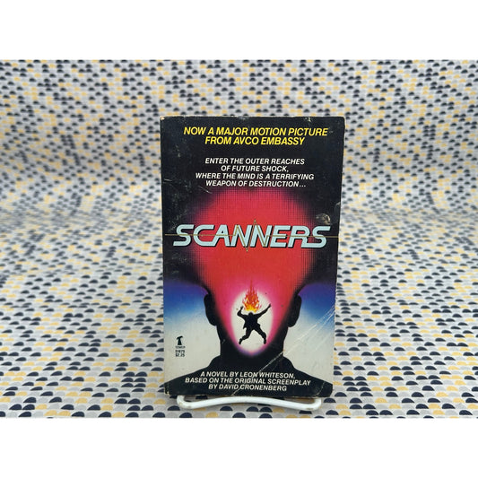 Scanners - David Cronenberg - Leon Whiteson - Tower Books - Movie Novelization