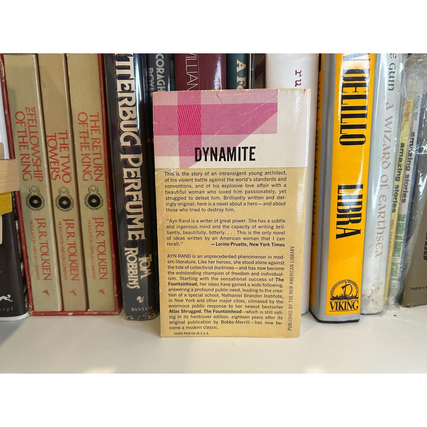 The Fountainhead - Ayn Rand - Vintage Paperback Book - Signet Edition