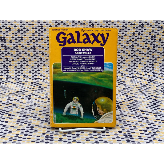 Galaxy Science Fiction Magazine, 18th Edition: June 1974 - Bob Shaw, James Blish - Various - Vintage Paperback Book