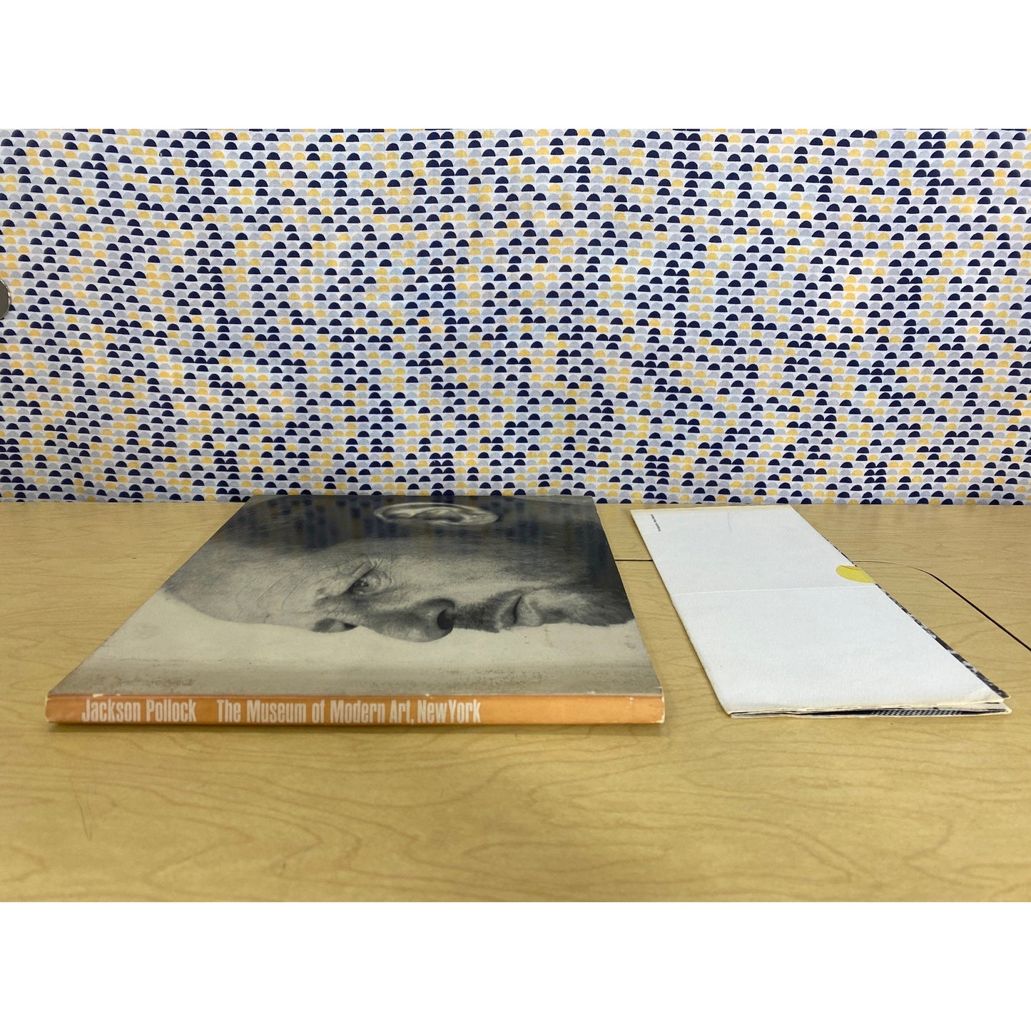 Jackson Pollack - Museum of Modern Art Book 1967 Exhibition Tickets and Invite