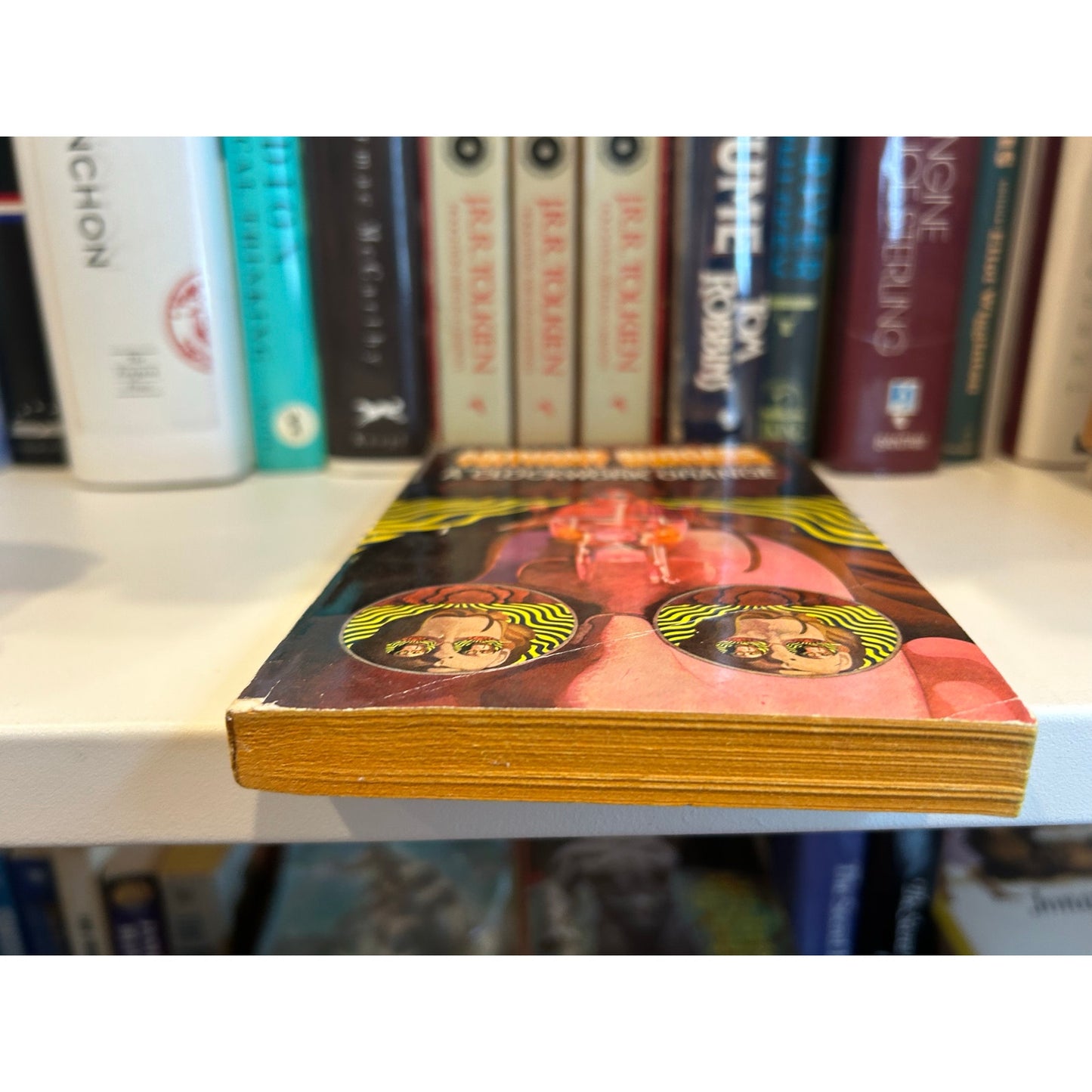 A Clockwork Orange - Anthony Burgess - Vintage Paperback Book - Ballantine Books