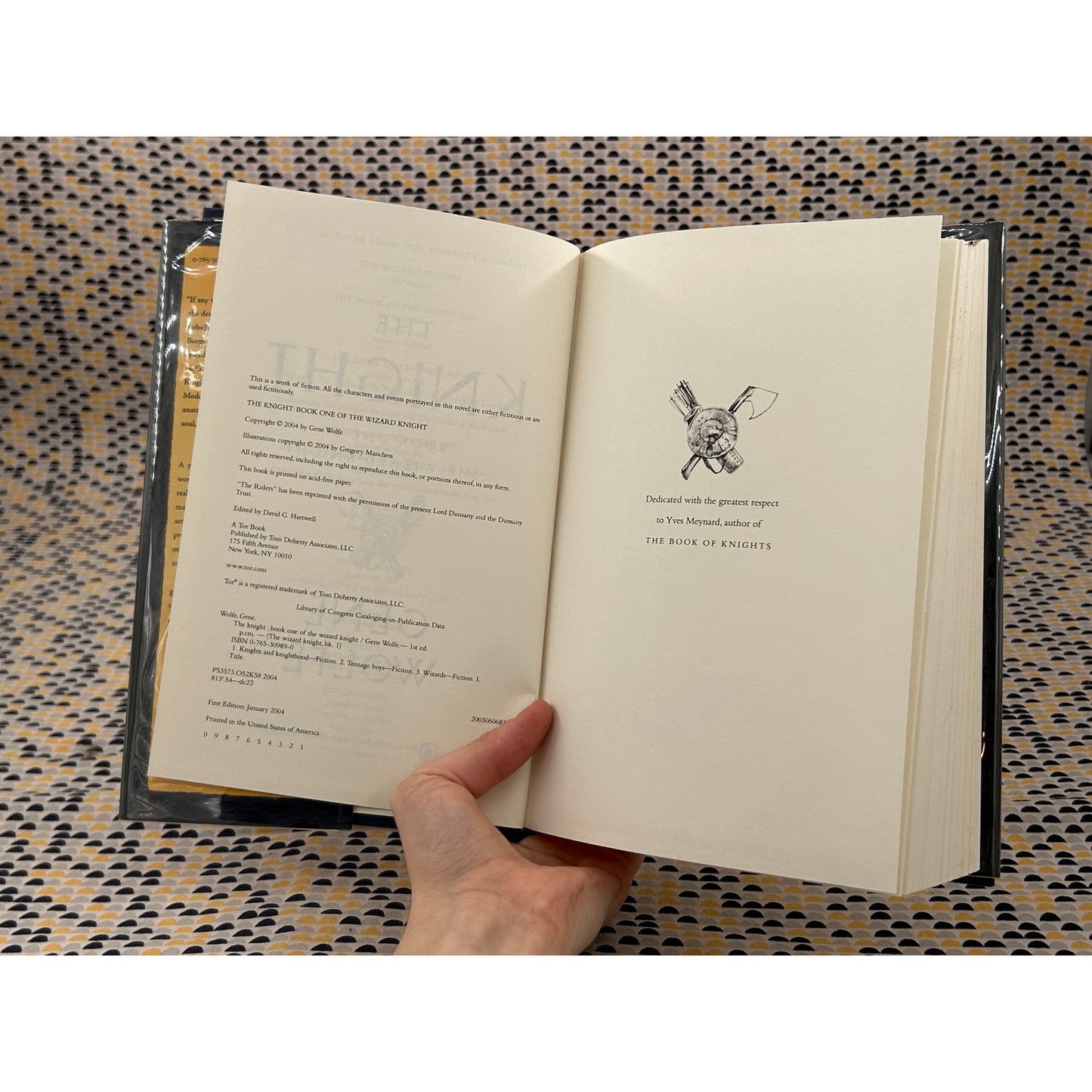 The Knight - Gene Wolfe - Tor Books - Hardcover - 1st Edition 1st Printing
