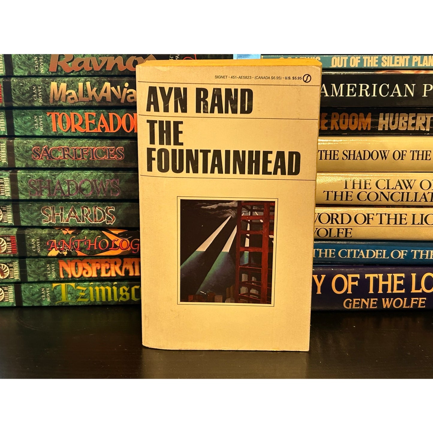 The Fountainhead - Ayn Rand - Vintage Paperback Book - Signet Edition