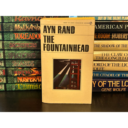 The Fountainhead - Ayn Rand - Vintage Paperback Book - Signet Edition