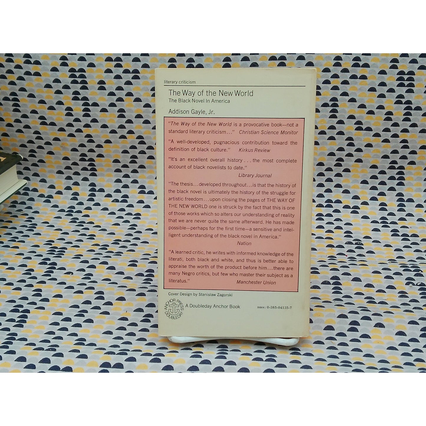 The Way Of The New World: The Black Novel In America - Addison Gayle, Jr.