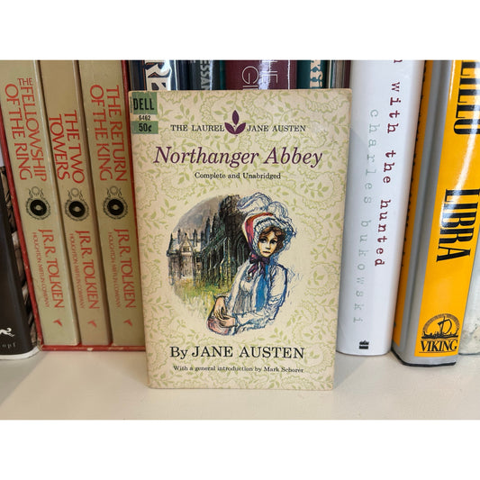 Northanger Abbey - Jane Austen - Vintage Paperback - Dell Edition